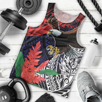 American Samoa Bald Eagle Personalized Men Tank Top Samoa Muamua Le Atua
