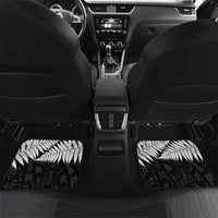 Kiwi-Tui Bird Soldier ANZAC Day Personalised Car Mats Maori Silver Fern Motif