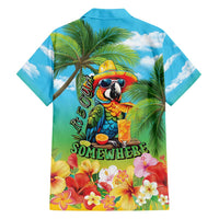 Always 5 O'clock Family Matching Summer Maxi Dress and Hawaiian Shirt Hawaiian Tropical Parrot - Polynesian Pride