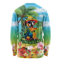 Always 5 O'clock Long Sleeve Shirt Hawaiian Tropical Parrot - Polynesian Pride