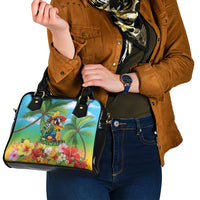 Always 5 O'clock Shoulder Handbag Hawaiian Tropical Parrot LT9 - Polynesian Pride