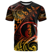 New Zealand T Shirt Aotearoa Manaia Maori Fern Tattoo Arty LT9 Reggae - Polynesian Pride