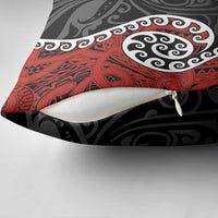 Honour The Treaty New Zealand Pillow Cover Toitu Te Tiriti Ake Ake Ake - Polynesian Pride