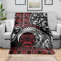 Honour The Treaty New Zealand Personalised Blanket Toitu Te Tiriti Indigenous Maori Face