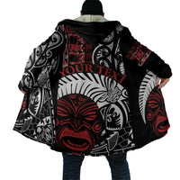 Honour The Treaty New Zealand Personalised Cloak Toitu Te Tiriti Indigenous Maori Face - Polynesian Pride