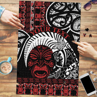 Honour The Treaty New Zealand Personalised Puzzle Toitu Te Tiriti Indigenous Maori Face - Polynesian Pride