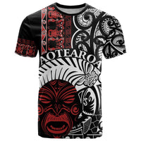 Honour The Treaty New Zealand Personalised T Shirt Toitu Te Tiriti Indigenous Maori Face LT9 Black - Polynesian Pride