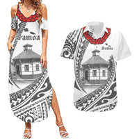 Samoa Mau Movement House Personalised Couples Matching Summer Maxi Dress and Hawaiian Shirt Fa'a Samoa The Samoan Way