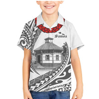 Samoa Mau Movement House Personalised Family Matching Mermaid Dress and Hawaiian Shirt Fa'a Samoa The Samoan Way