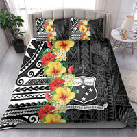 Samoa Tribal Hibiscus Flowers Bedding Set LT9 - Polynesian Pride