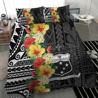 Samoa Tribal Hibiscus Flowers Bedding Set LT9 - Polynesian Pride