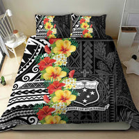 Samoa Tribal Hibiscus Flowers Bedding Set LT9 - Polynesian Pride