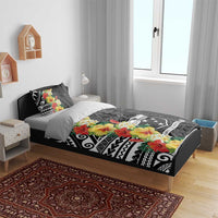 Samoa Tribal Hibiscus Flowers Bedding Set LT9 - Polynesian Pride