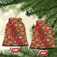 Mele Kalikimaka Pakalana Pikake Lei Ceramic Ornament Hawaiian Rodeo Paniolo Omaomao Palaka - Polynesian Pride