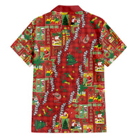Mele Kalikimaka Pakalana Pikake Lei Family Matching Long Sleeve Bodycon Dress and Hawaiian Shirt Hawaiian Rodeo Paniolo Omaomao Palaka LT9 - Polynesian Pride
