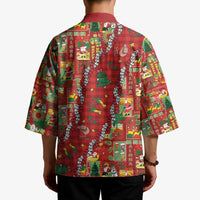 Mele Kalikimaka Pakalana Pikake Lei Kimono Hawaiian Rodeo Paniolo Omaomao Palaka - Polynesian Pride