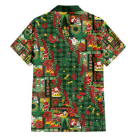 Mele Kalikimaka Pakalana Pikake Lei Family Matching Short Sleeve Bodycon Dress and Hawaiian Shirt Hawaiian Rodeo Paniolo Ulaula Palaka LT9 - Polynesian Pride