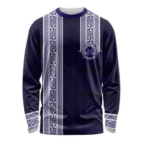Tonga Queen Salote College 100 years Long Sleeve Shirt QSC 1926-2026 Tongan Pattern