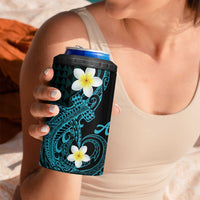 Aloha Hammerhead Shark 4 in 1 Can Cooler Tumbler Calypso Hawaiian Kakau Tribal Tattoo