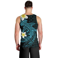 Aloha Hammerhead Shark Men Tank Top Calypso Hawaiian Kakau Tribal Tattoo