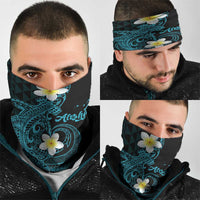 Aloha Hammerhead Shark Neck Gaiter Calypso Hawaiian Kakau Tribal Tattoo - Polynesian Pride