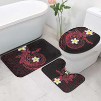 Aloha Hammerhead Shark Bathroom Set Feverish Pink Hawaiian Kakau Tribal Tattoo - Polynesian Pride