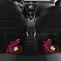 Aloha Hammerhead Shark Car Mats Feverish Pink Hawaiian Kakau Tribal Tattoo