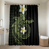 Aloha Hammerhead Shark Bathroom Set Lime Rickey Hawaiian Kakau Tribal Tattoo - Polynesian Pride