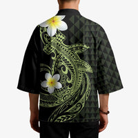 Aloha Hammerhead Shark Kimono Lime Rickey Hawaiian Kakau Tribal Tattoo - Polynesian Pride