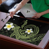 Aloha Hammerhead Shark Puzzle Lime Rickey Hawaiian Kakau Tribal Tattoo - Polynesian Pride