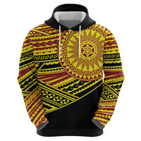 Personalised Tonga Ha apai High School Hoodie Ngatu Fonulei Pattern