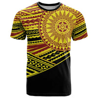 Personalised Tonga Ha apai High School T Shirt Ngatu Fonulei Pattern