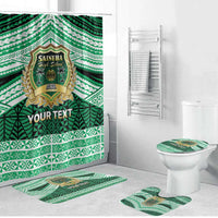 Personalised Tonga Saineha High School Bathroom Set Polynesian Ngatu Tribal - Polynesian Pride