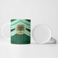 Personalised Tonga Saineha High School Ceramic Mug Polynesian Ngatu Tribal - Polynesian Pride