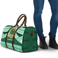Personalised Tonga Saineha High School Travel Bag Polynesian Ngatu Tribal - Polynesian Pride