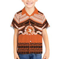 Personalised Tonga Tailulu College Family Matching Puletasi and Hawaiian Shirt Polynesian Ngatu Tribal