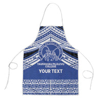Personalised Tonga Taufa'ahau Pilolevu College Apron Polynesian Ngatu Tribal - Polynesian Pride