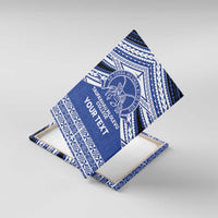 Personalised Tonga Taufa'ahau Pilolevu College Canvas Wall Art Polynesian Ngatu Tribal