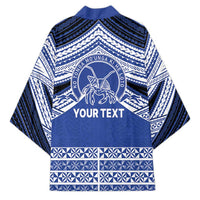 Personalised Tonga Taufa'ahau Pilolevu College Kimono Polynesian Ngatu Tribal - Polynesian Pride