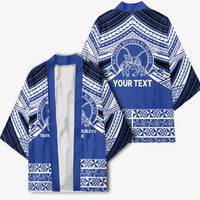 Personalised Tonga Taufa'ahau Pilolevu College Kimono Polynesian Ngatu Tribal - Polynesian Pride