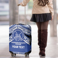 Personalised Tonga Taufa'ahau Pilolevu College Luggage Cover Polynesian Ngatu Tribal LT9 - Polynesian Pride