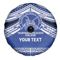 Personalised Tonga Taufa'ahau Pilolevu College Spare Tire Cover Polynesian Ngatu Tribal LT9 - Polynesian Pride