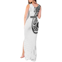 Hawaii and Japanese Culture Personalised Tank Maxi Dress With Polynesian Tribal Tattoo Style