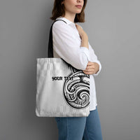 Hawaii and Japanese Culture Personalised Tote Bag With Polynesian Tribal Tattoo Style LT9 - Polynesian Pride