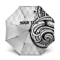 Hawaii and Japanese Culture Personalised Umbrella With Polynesian Tribal Tattoo Style - Polynesian Pride