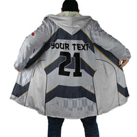 Japan Pacific Rugby 2022-23 Custom Cloak Black Sakura Japanese Wave Pattern - Polynesian Pride