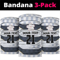 Japan Pacific Rugby 2022-23 Custom Neck Gaiter Black Sakura Japanese Wave Pattern - Polynesian Pride