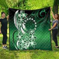 Cook Islands Tattoo Quilt Plumeria Polynesian Pattern LT9 - Polynesian Pride