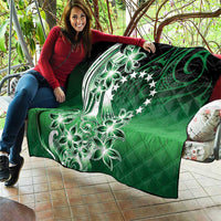 Cook Islands Tattoo Quilt Plumeria Polynesian Pattern LT9 - Polynesian Pride