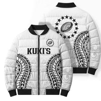 World Rugby Cook Islands Bomber Puffer Jacket Kukis Make History - Polynesian Pride